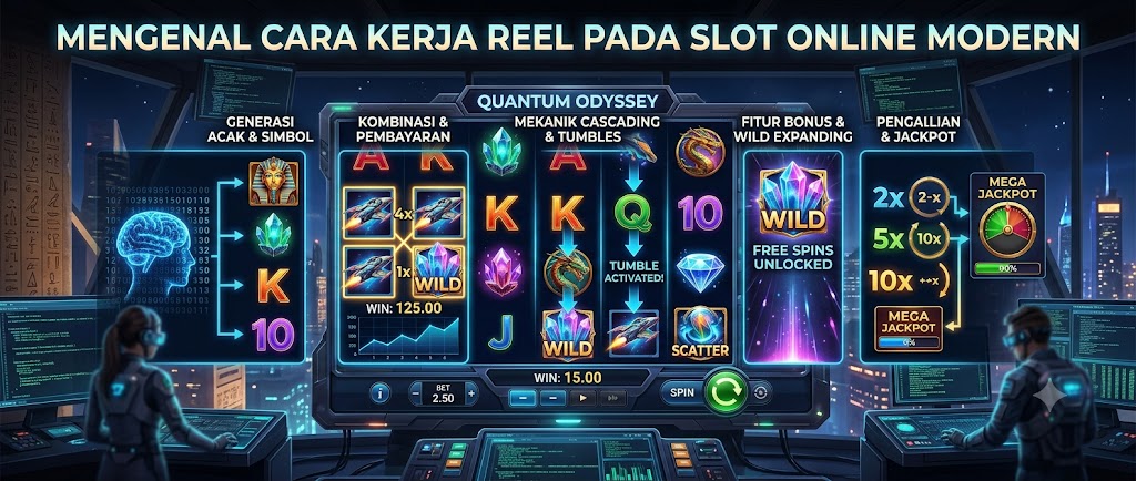 Cara Kerja Reel pada Slot